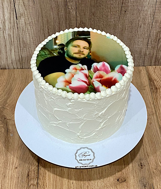 Торт з фото для мужчини