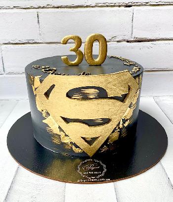 Торт Супермен на 30 років