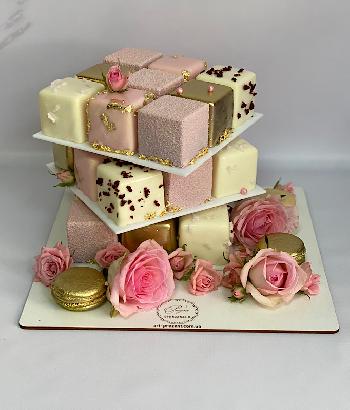 торти на замовлення Мусовий торт кубік Рубіка