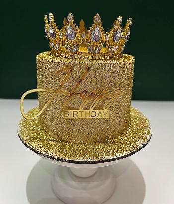 Бенто торт з короною